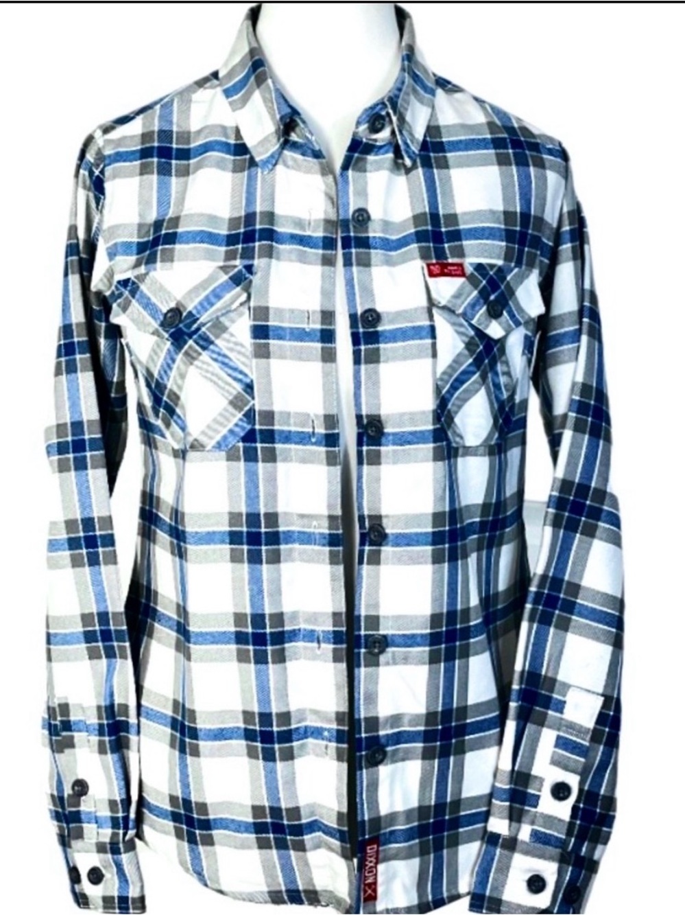 DIXXON x Adam’s Polishes "The Rinser" Flannel Shirt Women’s S Limited Edition